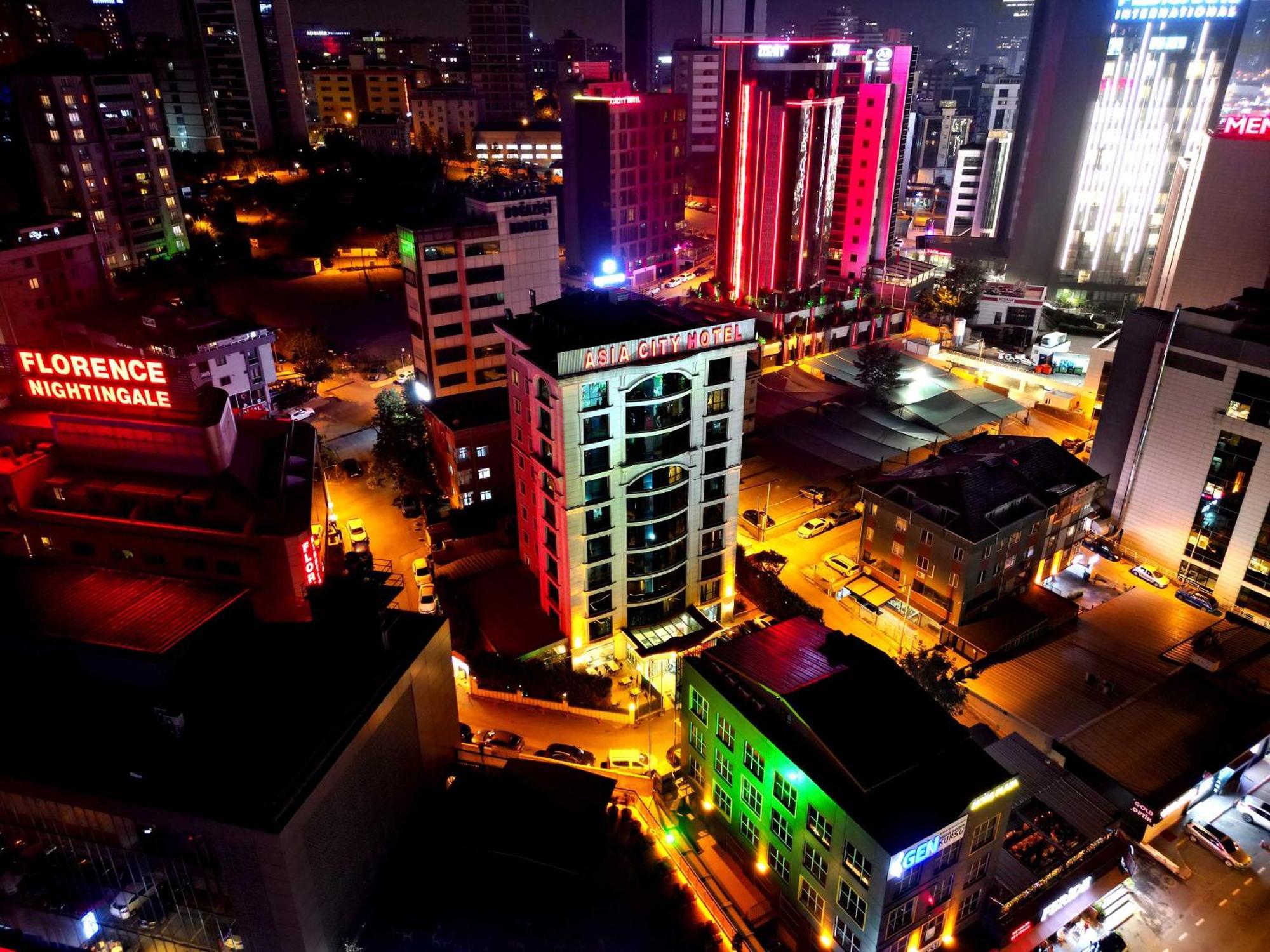 Asia City Hotel Istanbul Exterior foto
